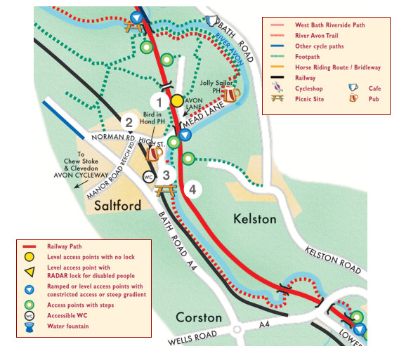 Map Saltford
