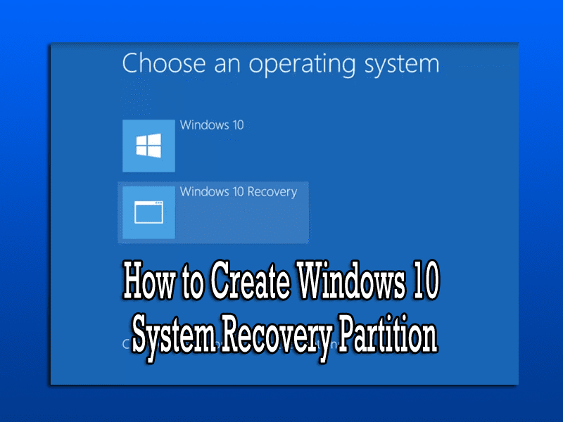 How to create a Windows 10 system recovery drive WiseCleaner