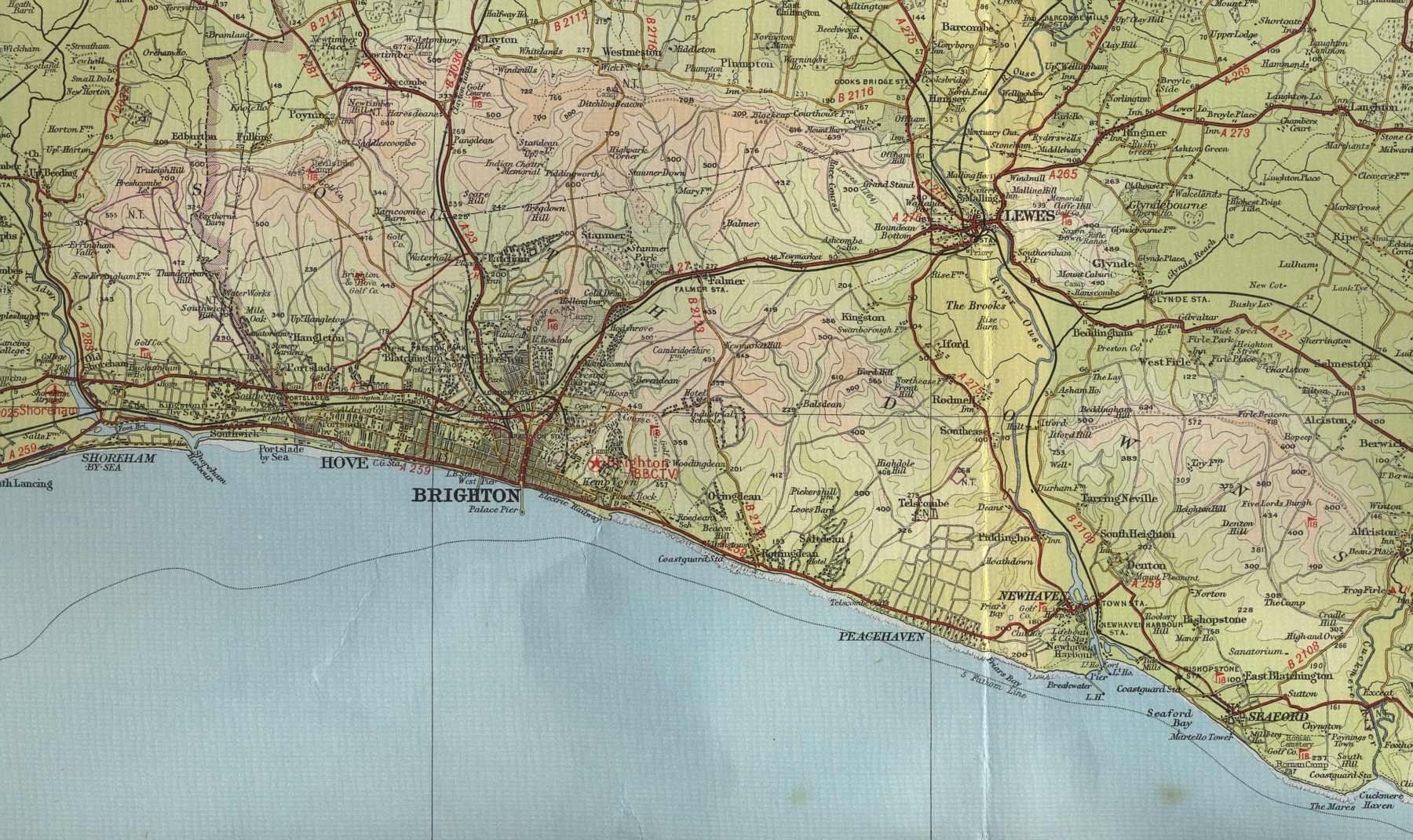 Brighton Tourist Information Maps & Routes