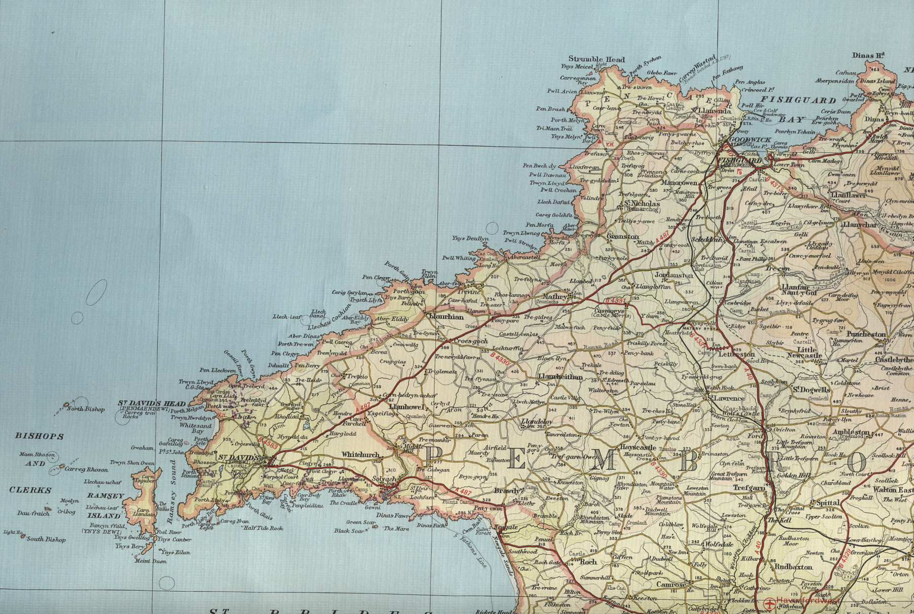Fishguard Map