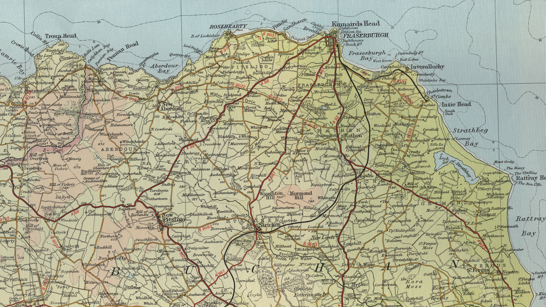 Fraserburgh Map