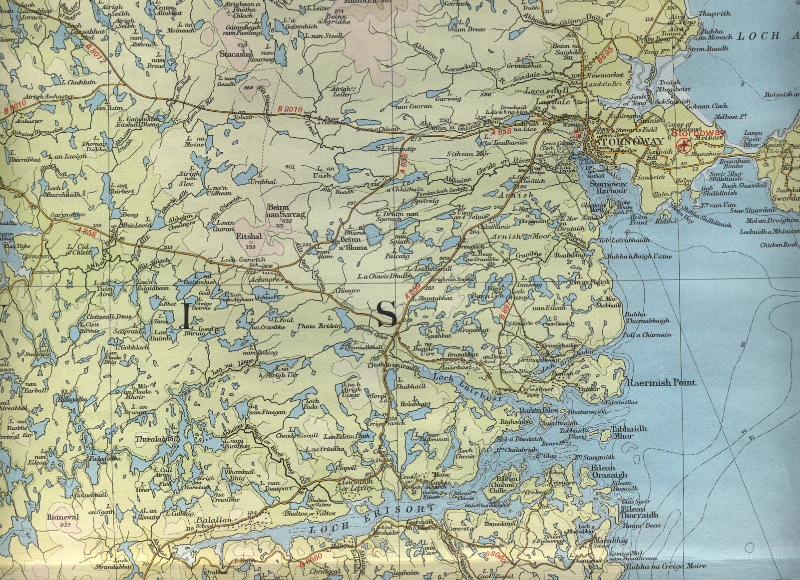 Stornoway Map