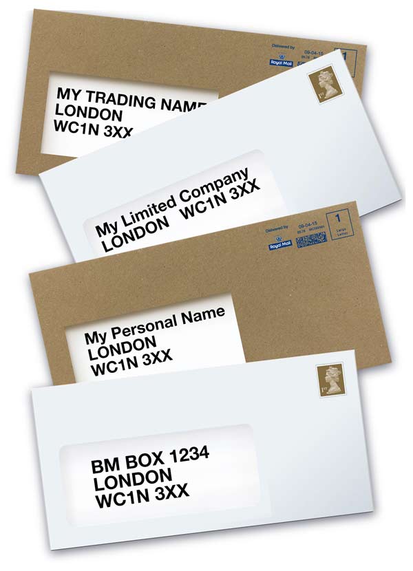 Mail Forwarding Address Style