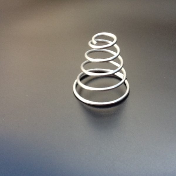 Conical compression springs conical springs conical