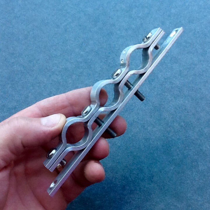 Multi Pipe Support Clamp Port Diameter 19mm22mm Pipe Clamps Tube Clamps