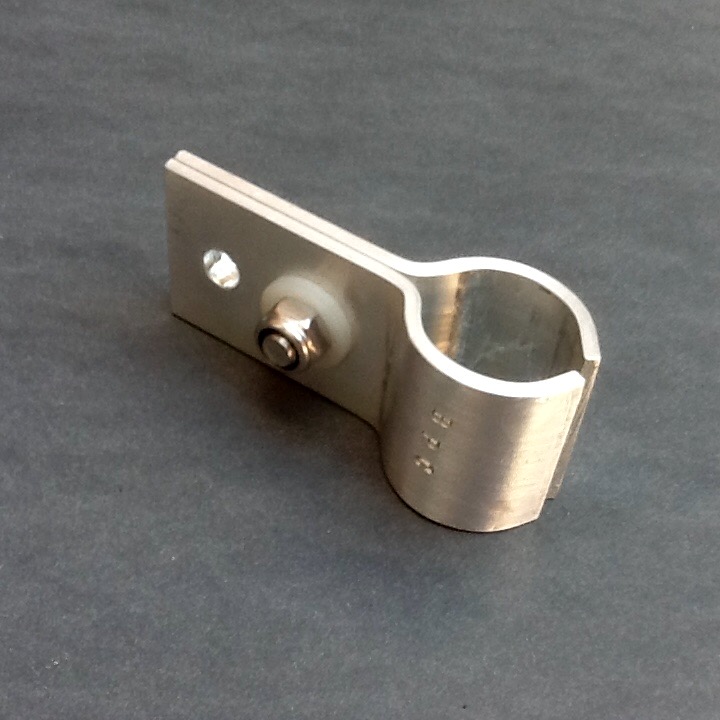 Advertising Banner Clamps Pole Brackets 25mm 30mm Diameter