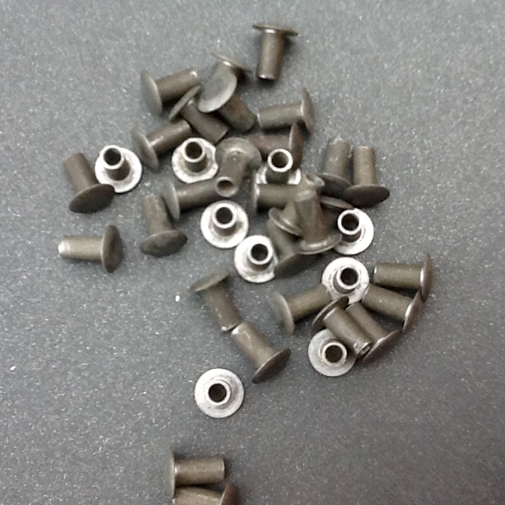 Tubular Rivets Hollow Rivets 3/16" Diameter 3/8" Long