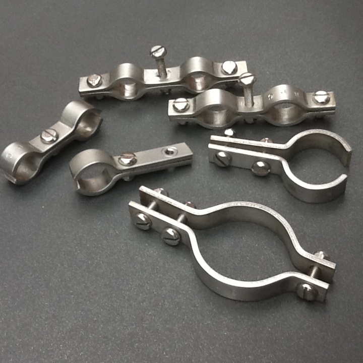 Stainless steel pipe brackets 316 Stainless steel pipe Clamps