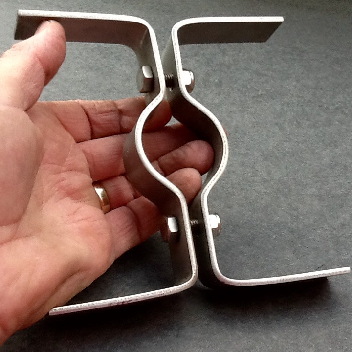 CCTV Camera Pole Mount Bracket Security Lights 45mm50mm Diameter