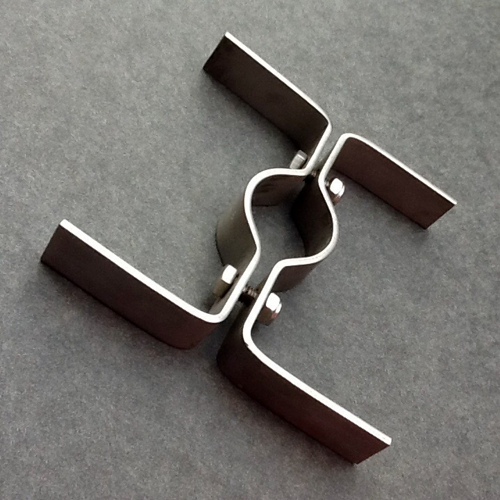 CCTV Camera Pole Mount Bracket Security Lights 45mm50mm Diameter