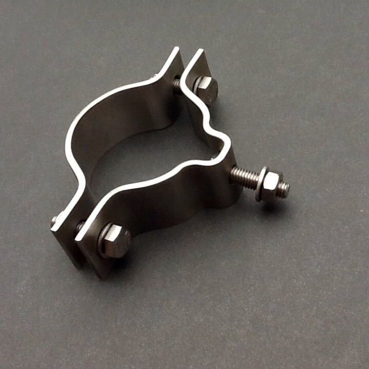 Universal Pipe Clamps Stainless Steel British Made