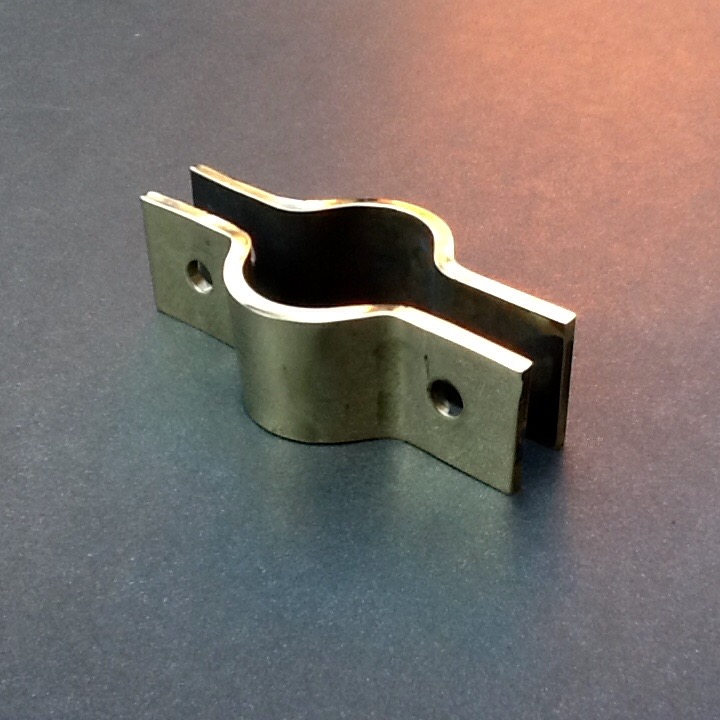 Pipe Clamp Fastener Bracket Solid Brass For 22mm OD Pipe