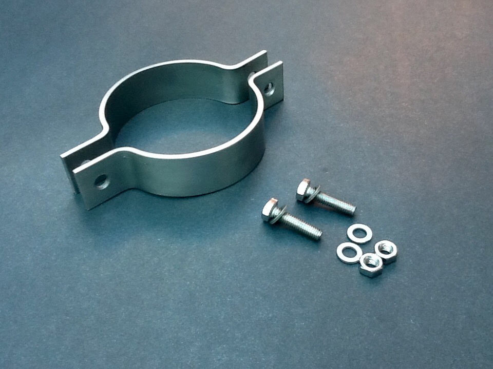 34mm Pipe Installation Bracket Stainless Steel 25mm Banding PB373