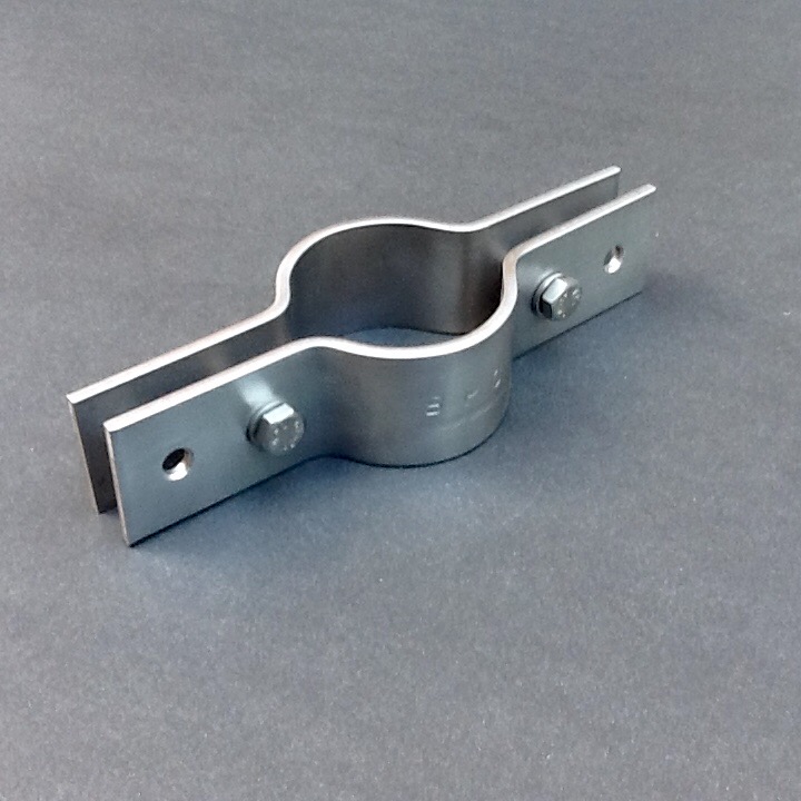 45mm Pipe Installation Bracket Stainless Steel 30mm Banding