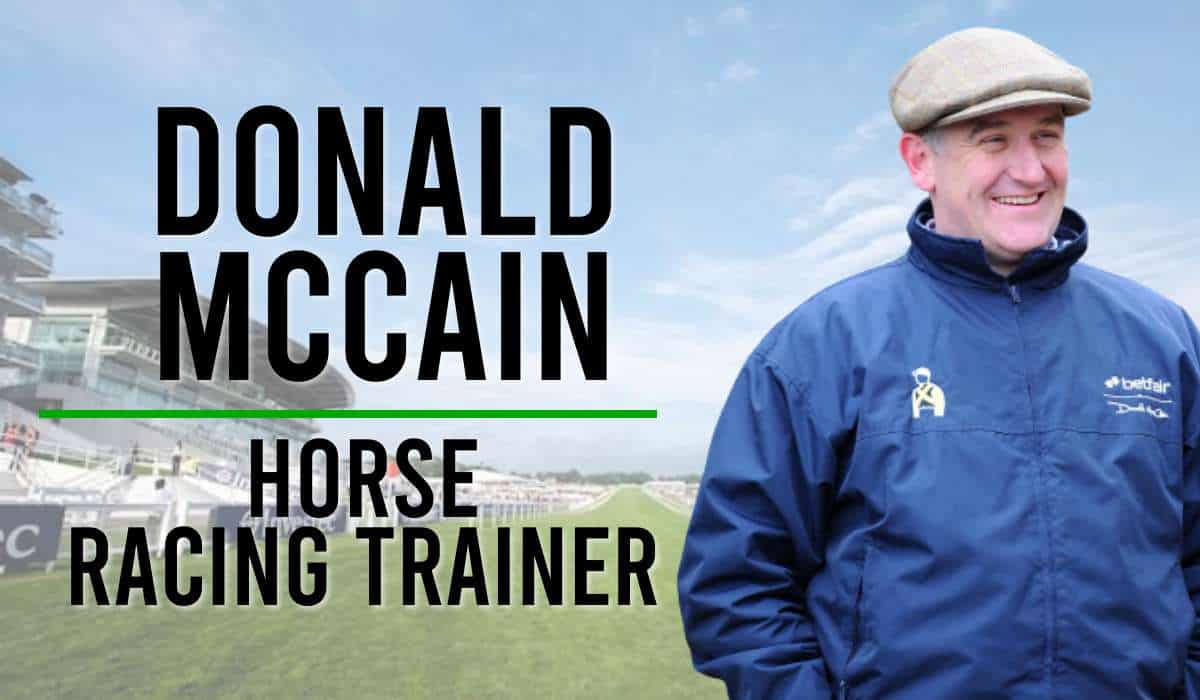 Donald McCain Horse Racing Trainer