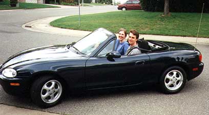 My 1999 Mazda Miata MX-5 Convertible!