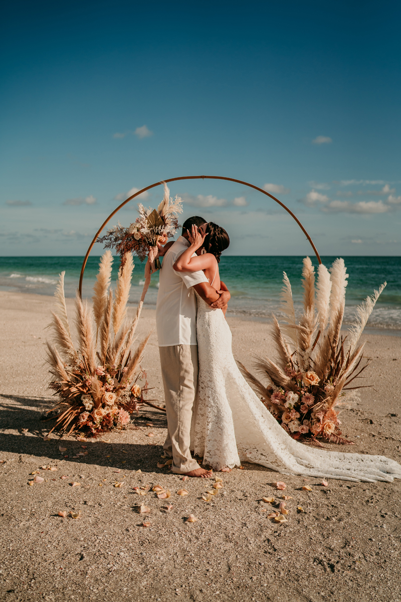 Florida Elopement Photographer Beach Elopement Florida Wedding