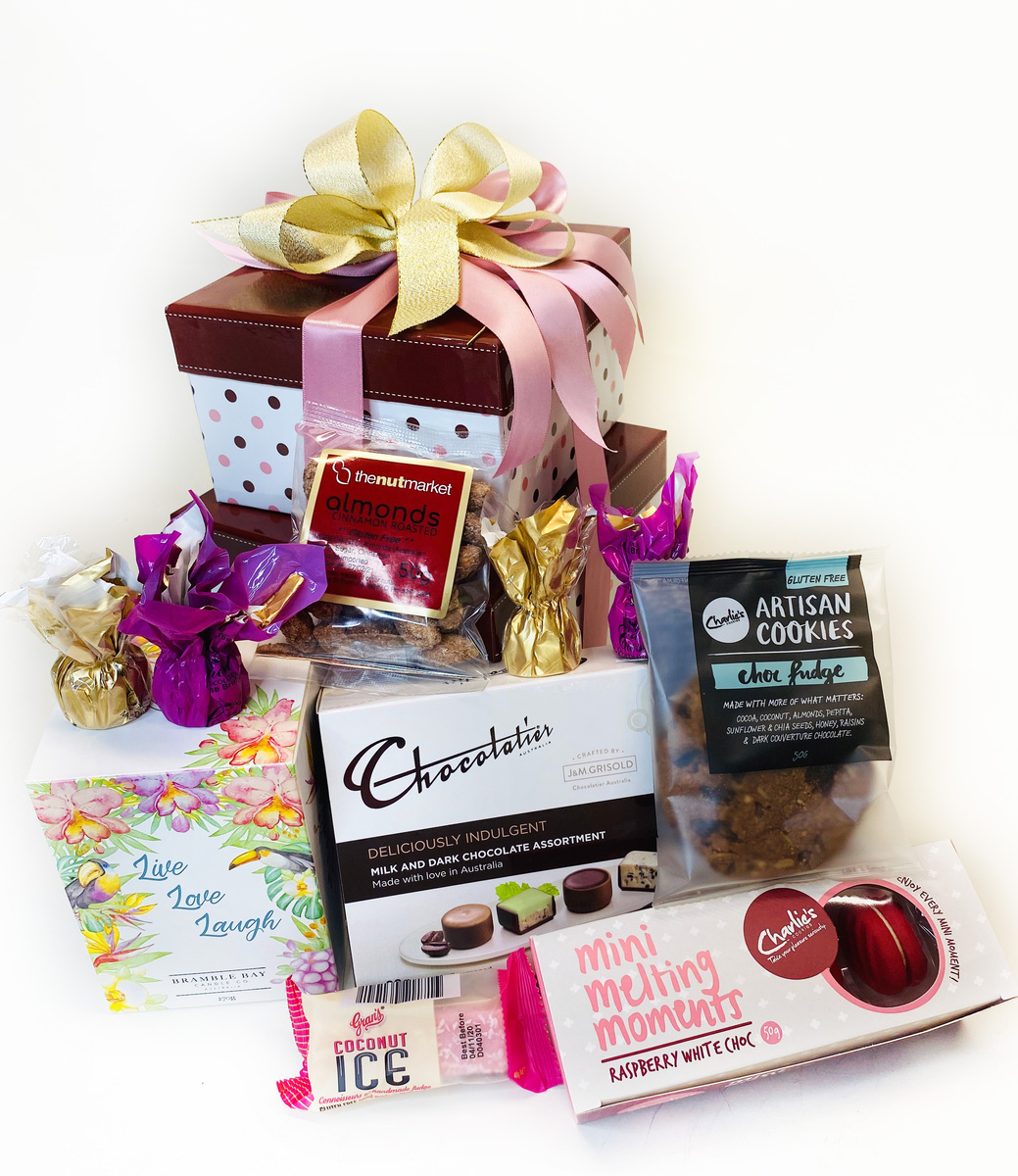 Mum's Double Gift Delight Brizzie Baskets Mothers day