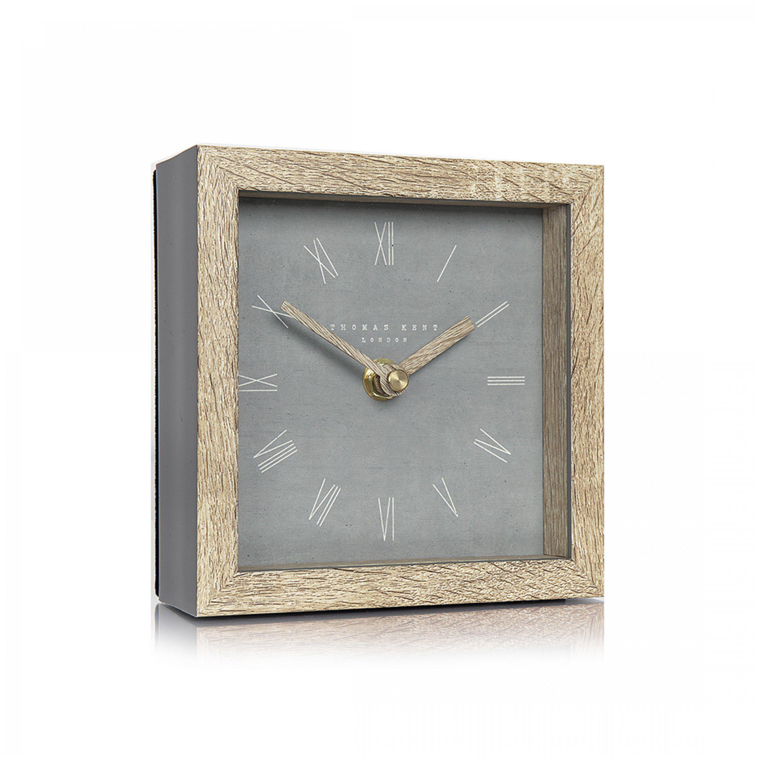 Thomas Kent Nordic 5″ Cement Mantel Clock BR Modern Interiors