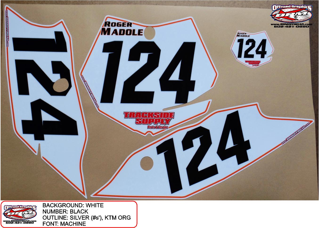 BRM Offroad Graphics KTM SX/F, XC/F/W, EXC, SMCR 690, Freeride 250
