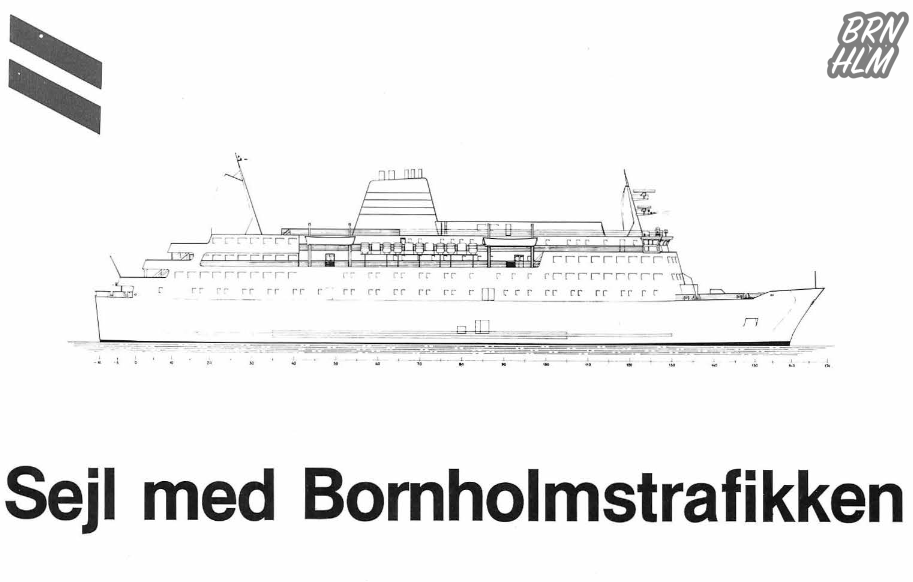 M/F Jens Kofoed BRNHLM Bornholm set indefra!