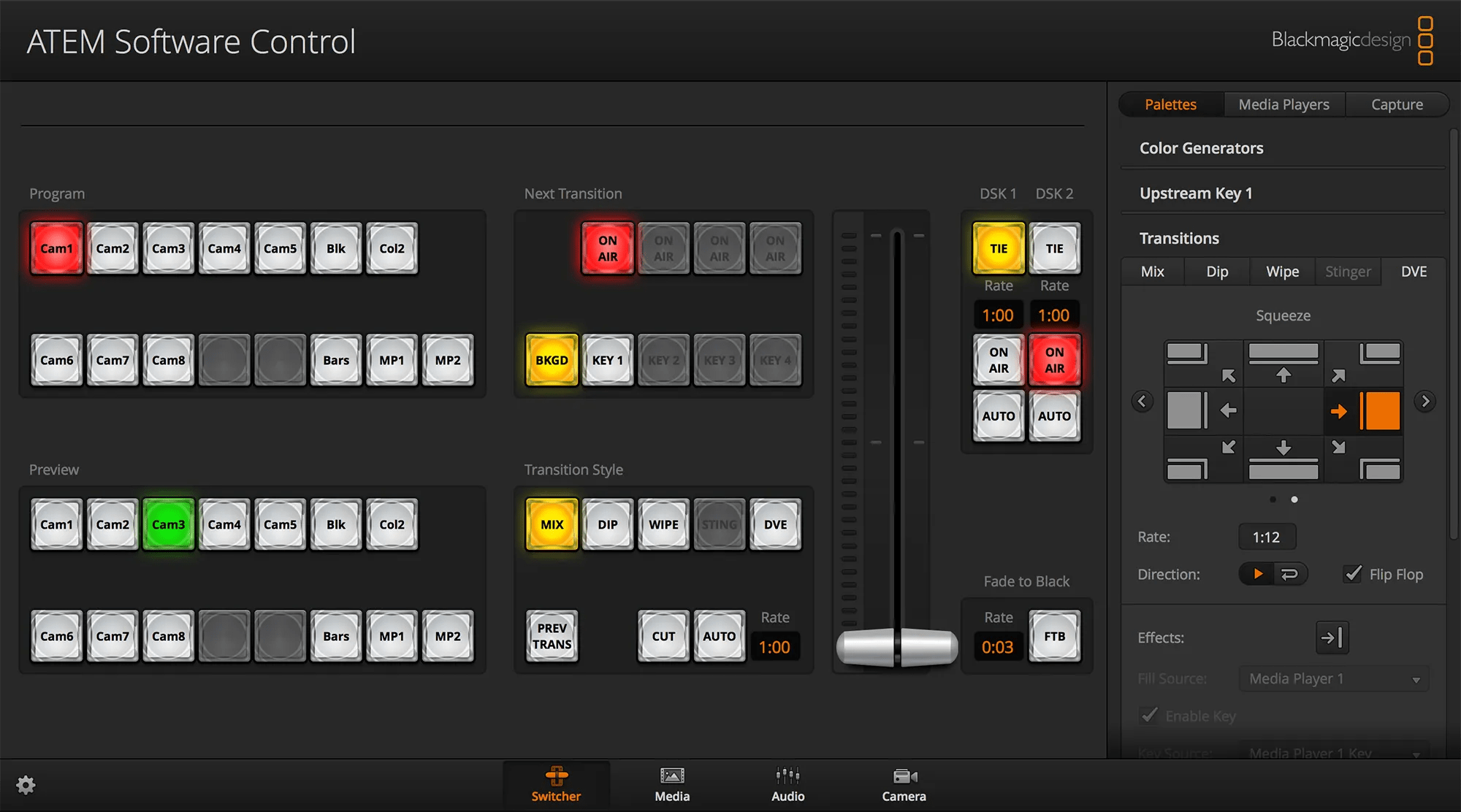 Blackmagic ATEM Television Studio HD > Broadcast Bruce Australia