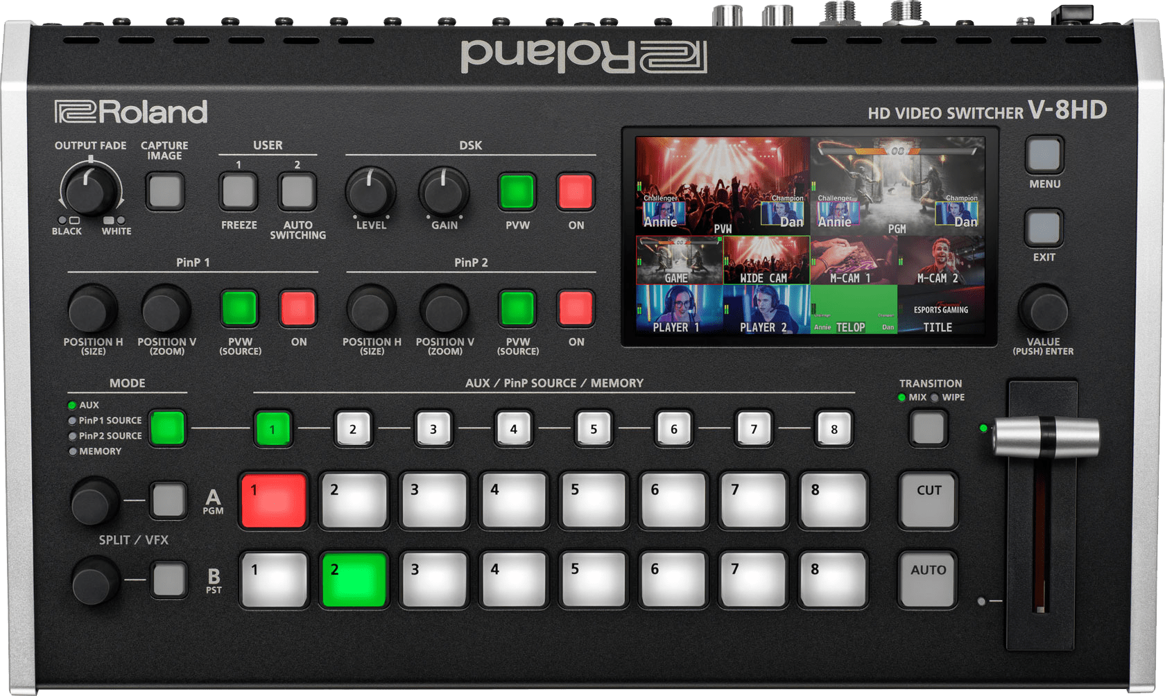 Roland V8HD HDMI Video Switcher > Broadcast Bruce Australia