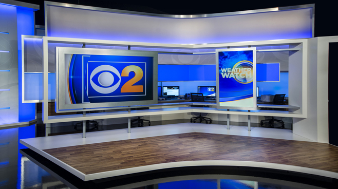 WBBM Set Design News Sets Broadcast Design International, Inc.