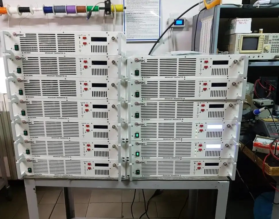 Broadcast Equipment FM Transmitter, TV Transmitter, Radio Turnkey Studios