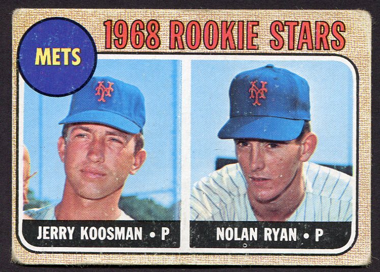 Lot Detail 1968 Topps 177 Nolan Ryan Rookie Card