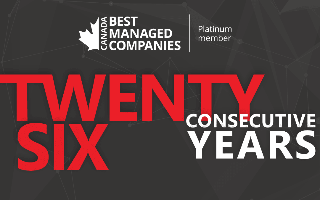 Brock Solutions Awarded One of Canada’s Best Managed Companies for the