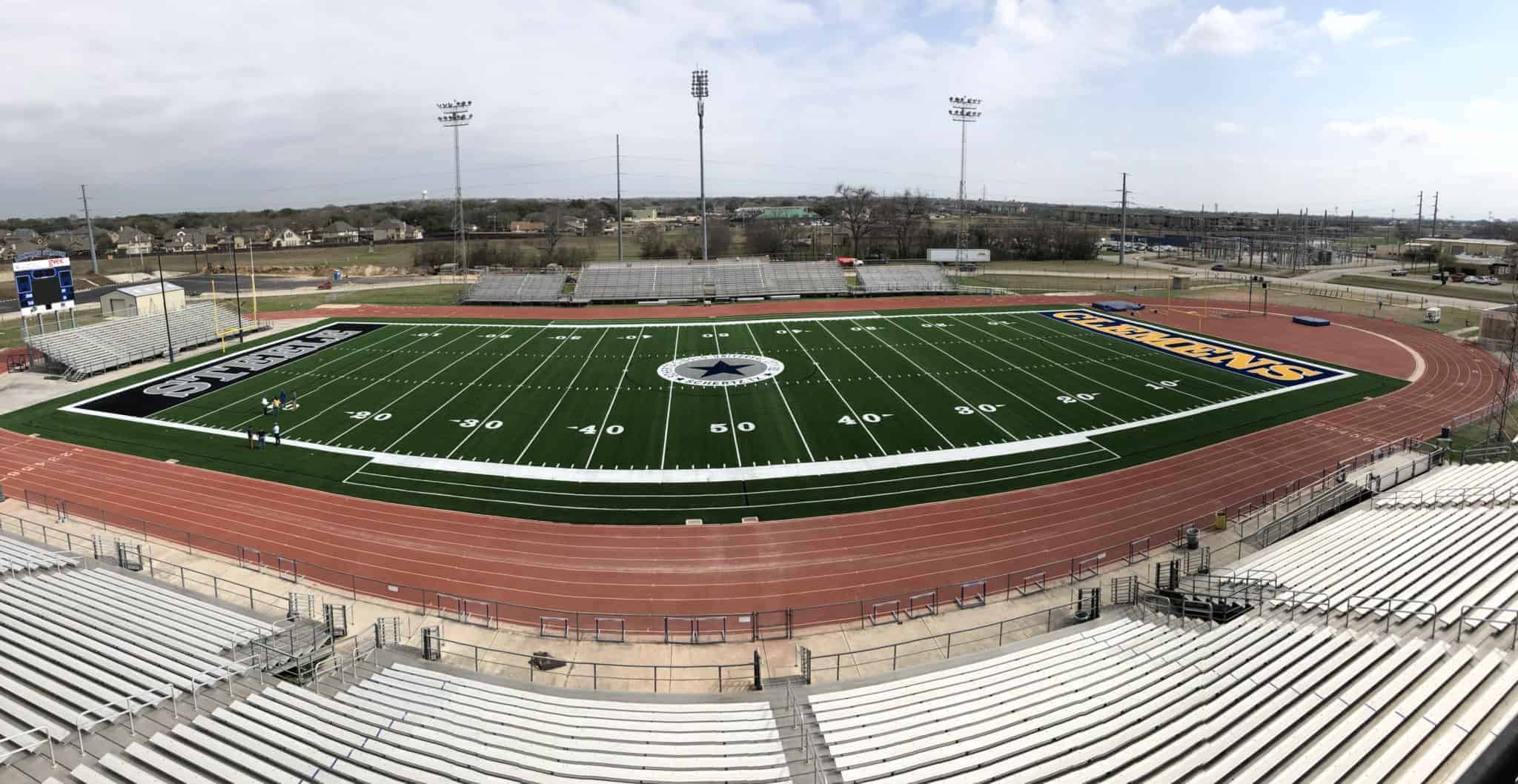 Samuel Clemens High School Lehnhoff Stadium Brock USA shock pads