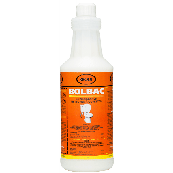 Bolbac, An Industrial Strength Toilet & Urinal Bowl Cleaner