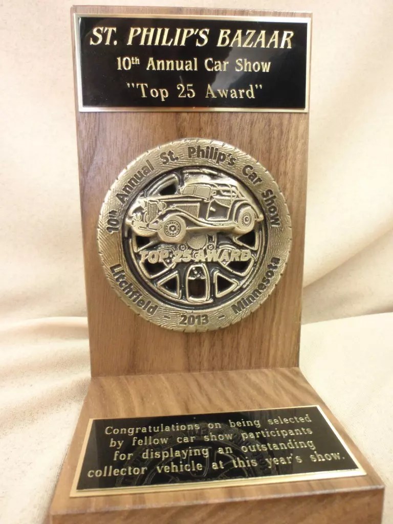 Car Show Awards Bronze Trophies Brodin Studio Inc.