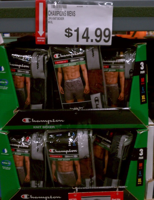 Battle for your bulge hunting cheap bulk undies