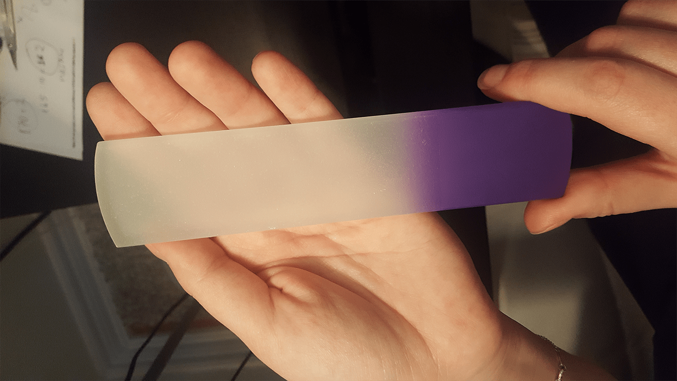 Glass Foot Tile (A Czech Glass Callus Remover Review)