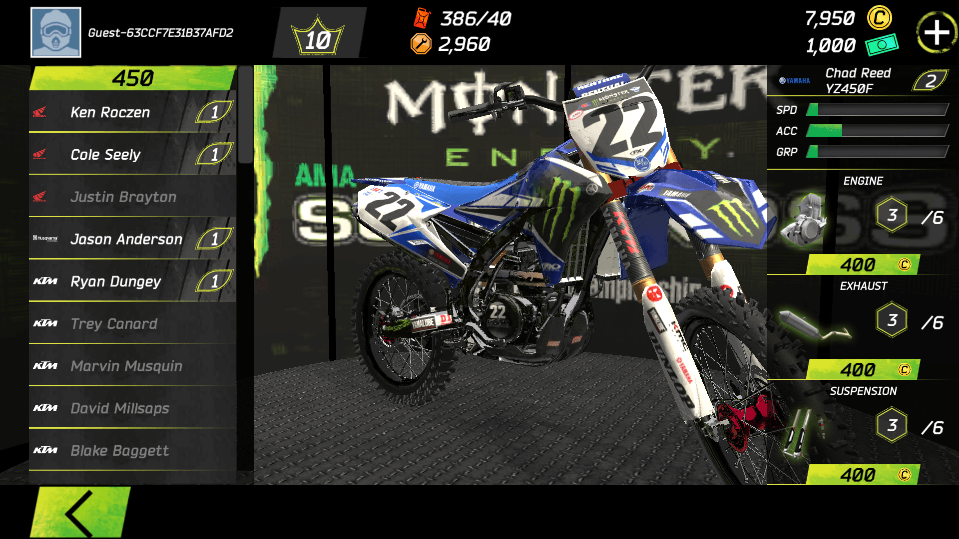 Monster Energy Supercross Games Broken Arms Games
