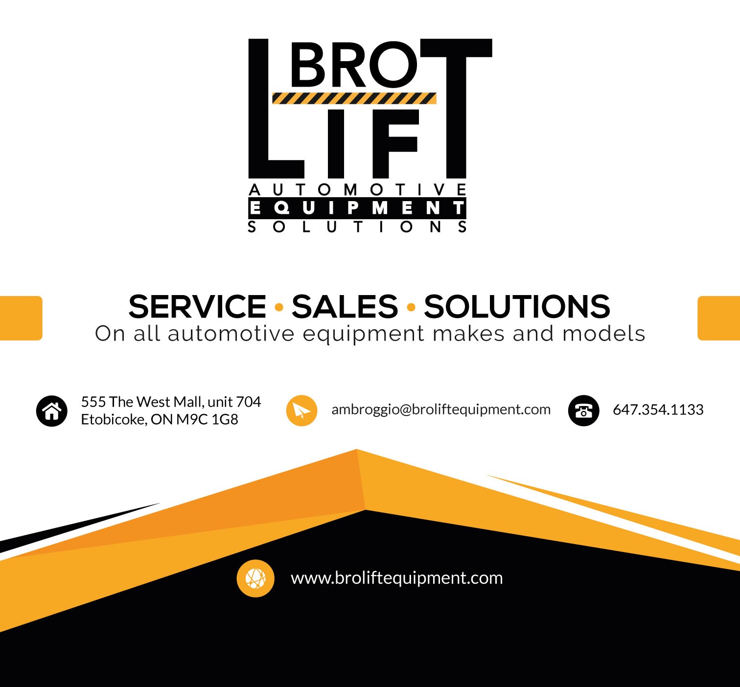 Bro Lift Automotive Equipment Solutions