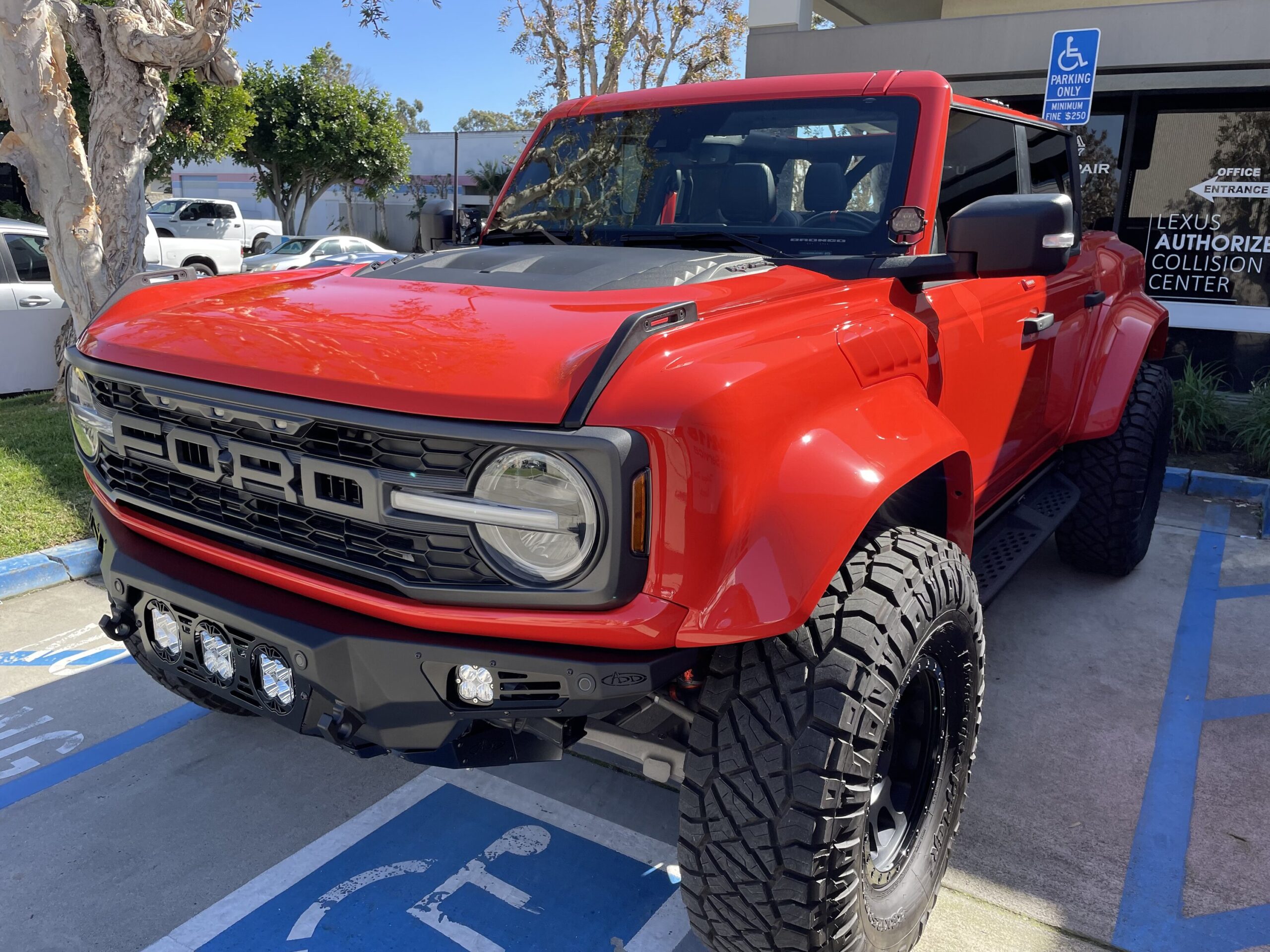 Advanced Fiberglass 7.5” Fenders Installed on Bronco Raptor Bronco6G