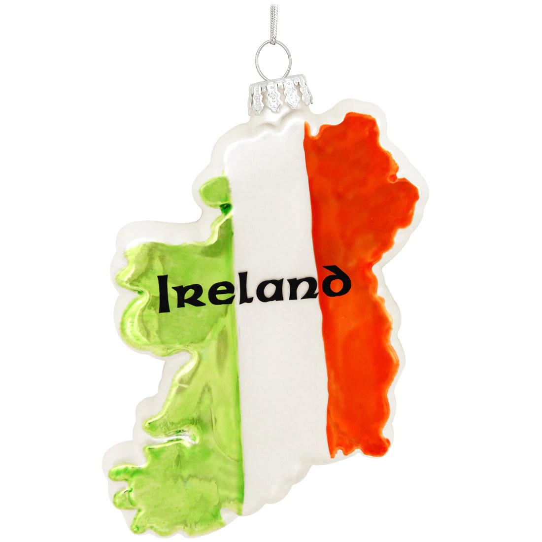 Ireland Glass Ornament