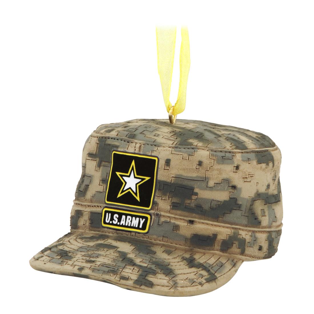 Army Cap Army Strong Ornament
