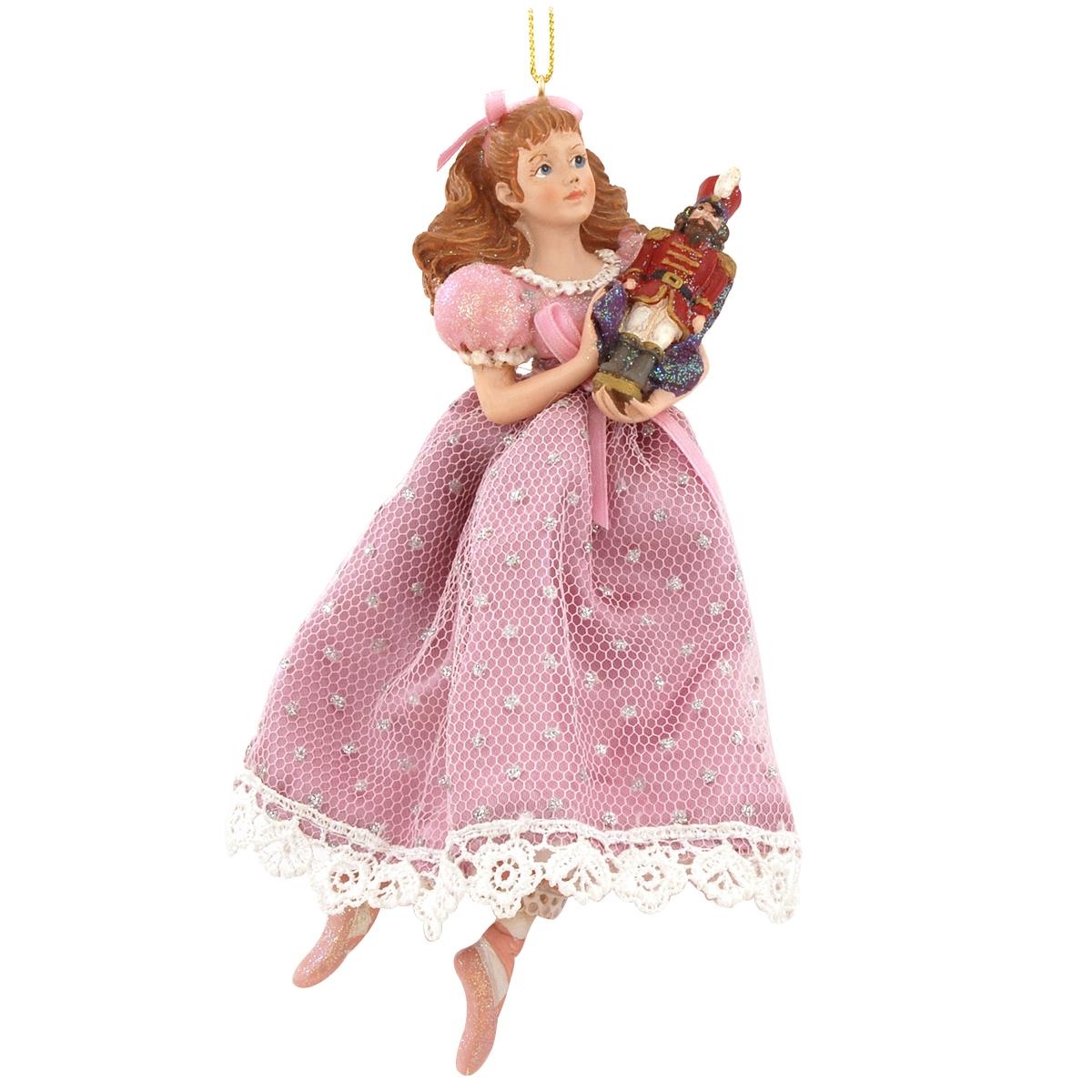 Clara With Nutcracker Ornament
