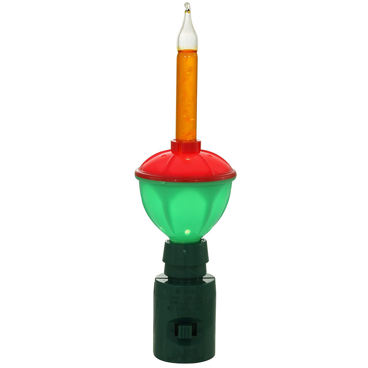 Red And Green Bubble Night Light