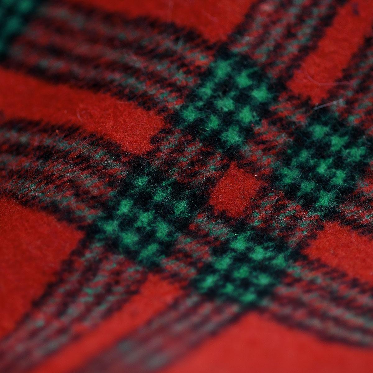 48 Inch Red And Green Plaid Tree Skirt