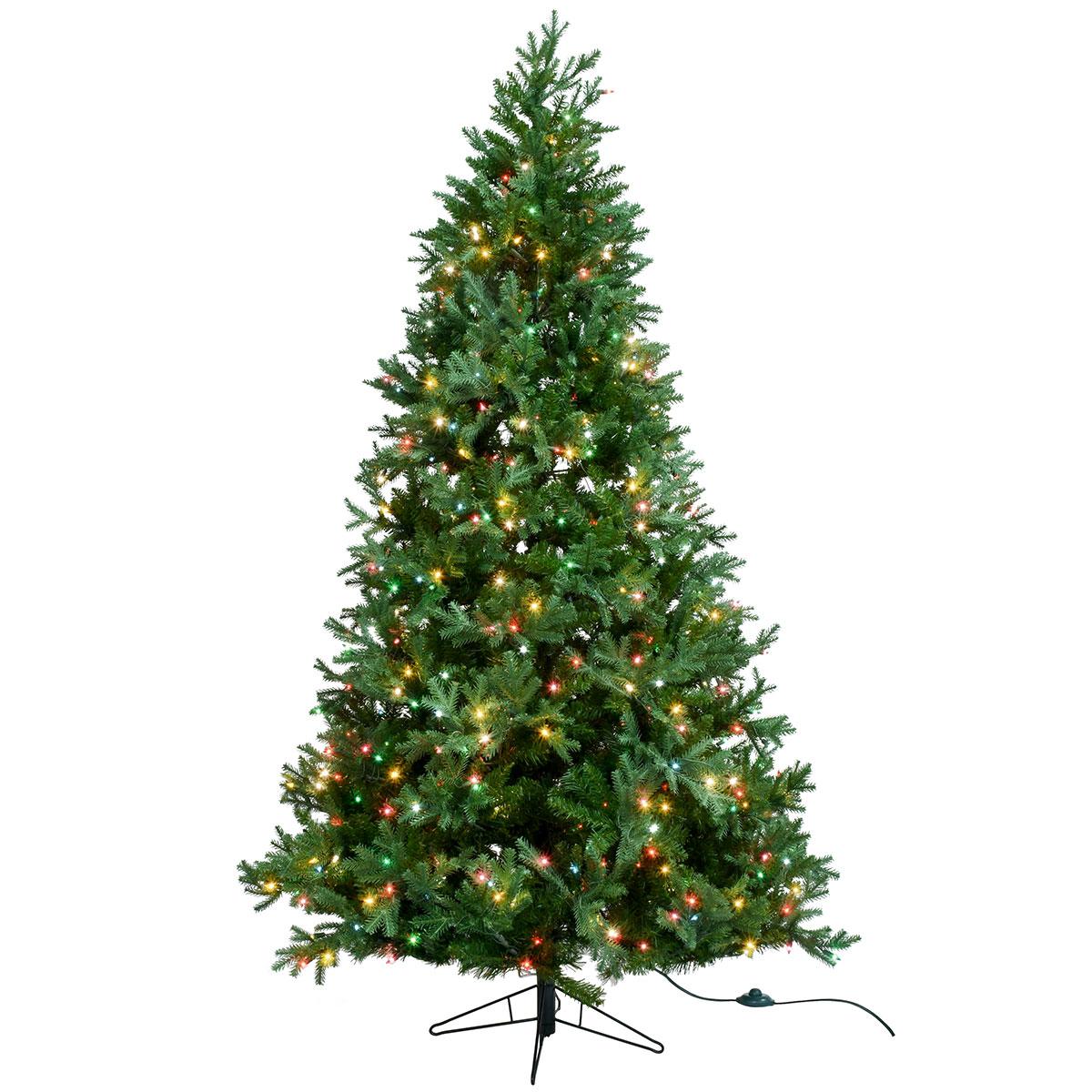 4.5 Foot Prescott PreLit Multi Artificial Tree