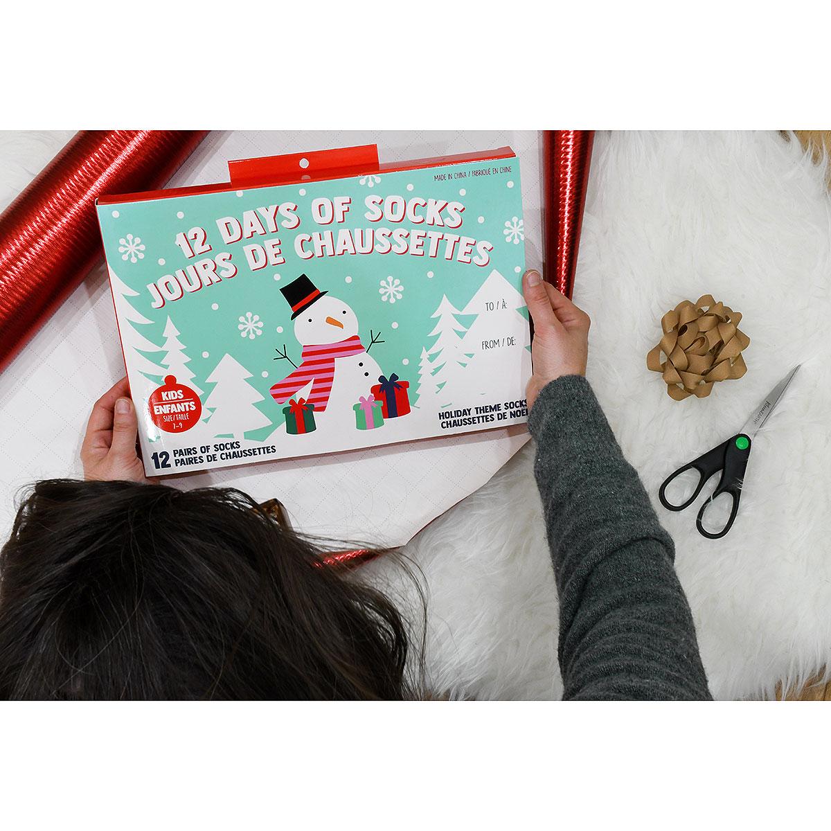 Christmas Kids 12 Socks Package