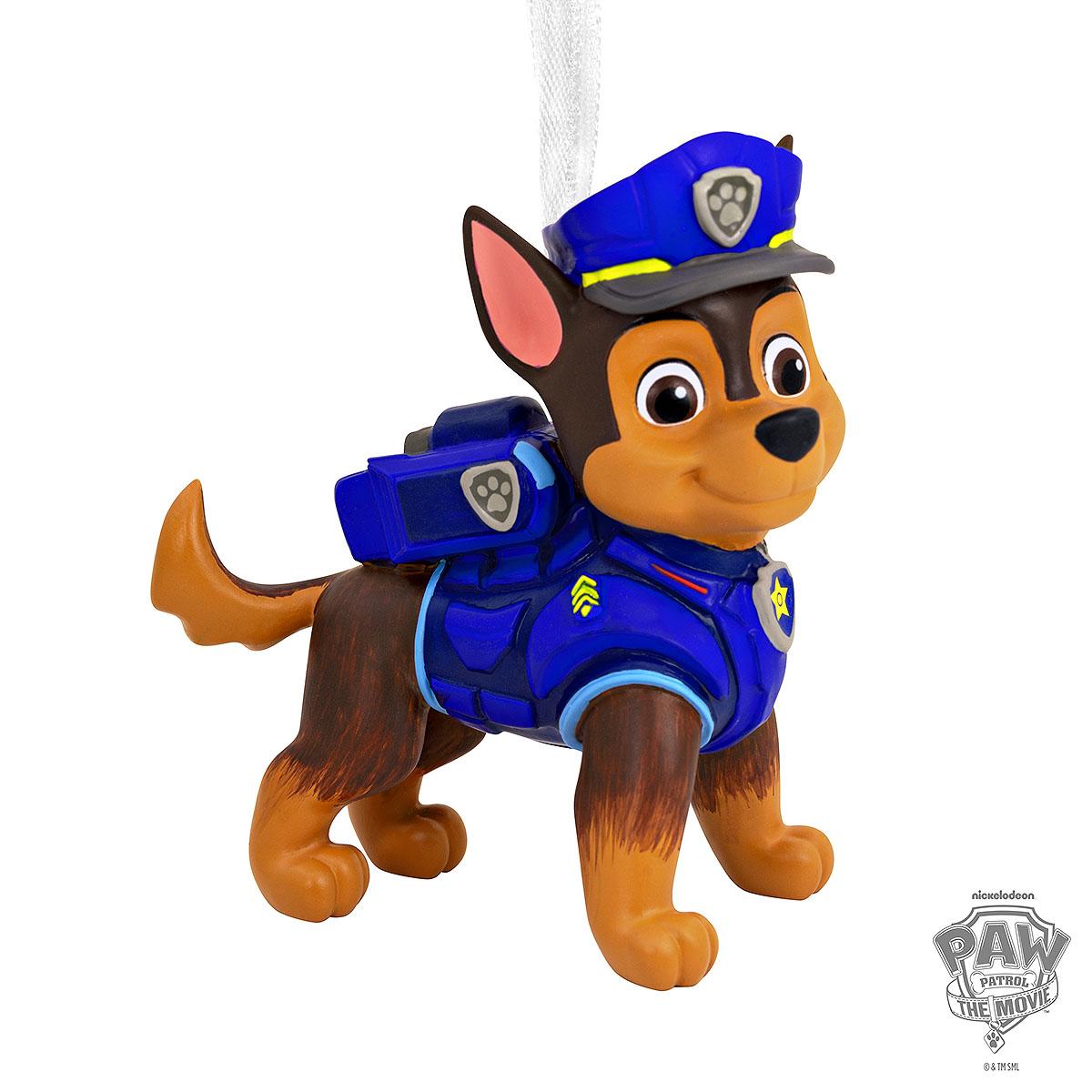 Hallmark Paw Patrol The Movie Chase Christmas Ornament