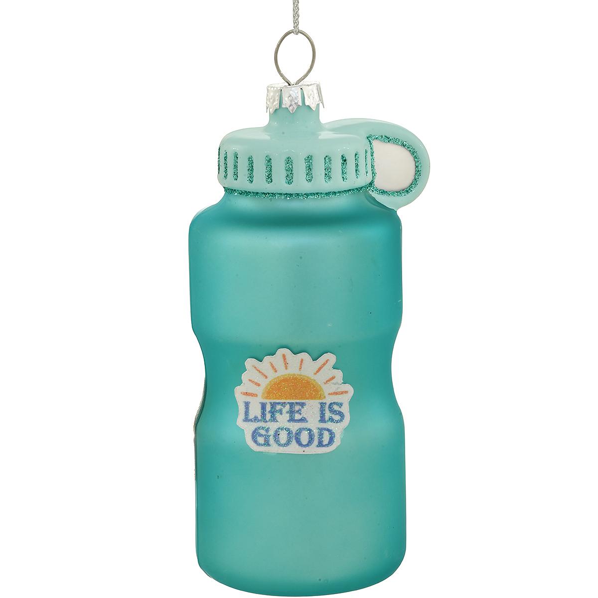 Water Bottle Glass Ornament