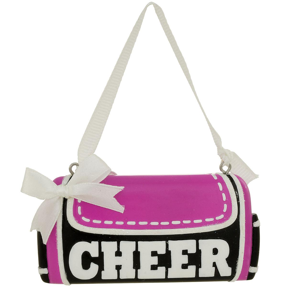 Personalized Cheer Bag Resin Ornament