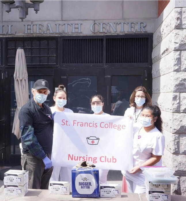 Family donates masks to Brooklyn nursing home after father